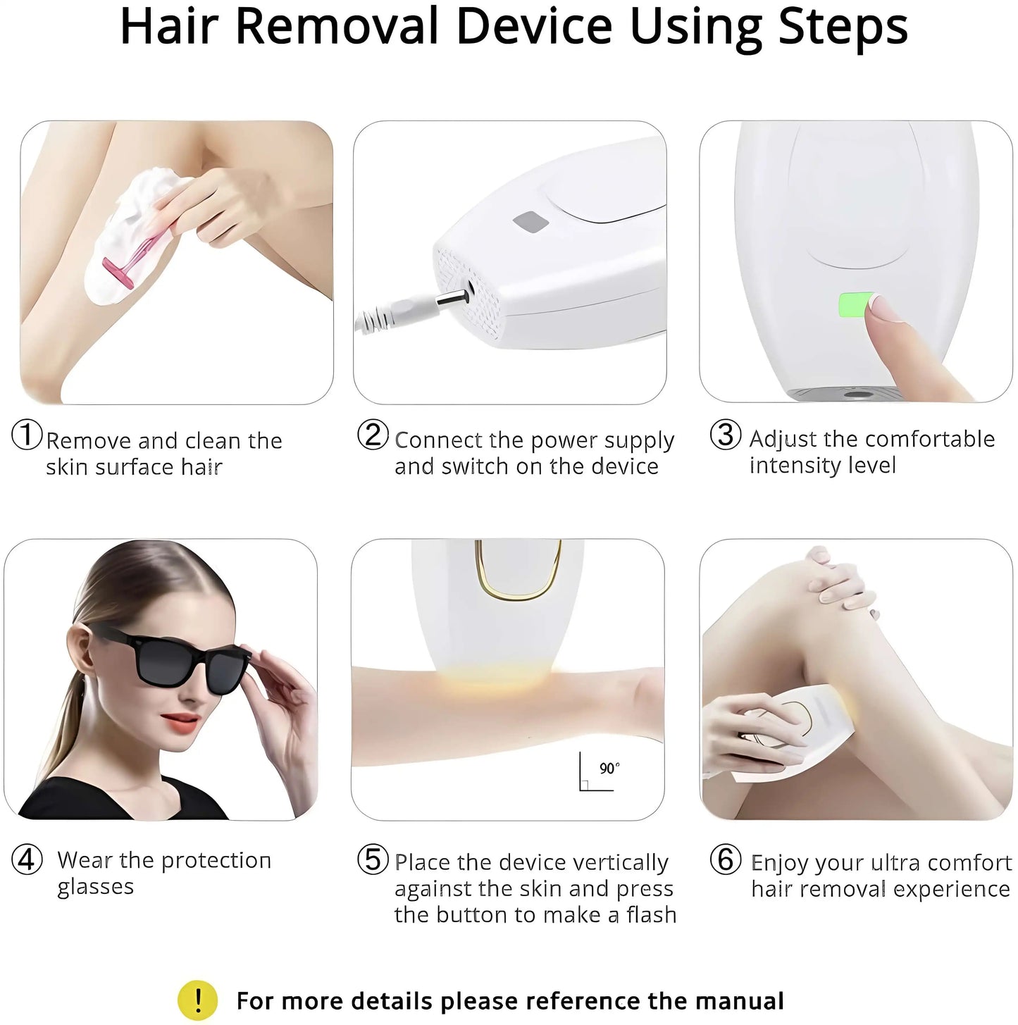 IPL Hair Removal Device