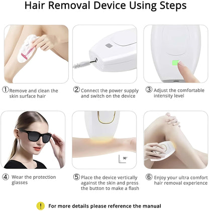 IPL Hair Removal Device