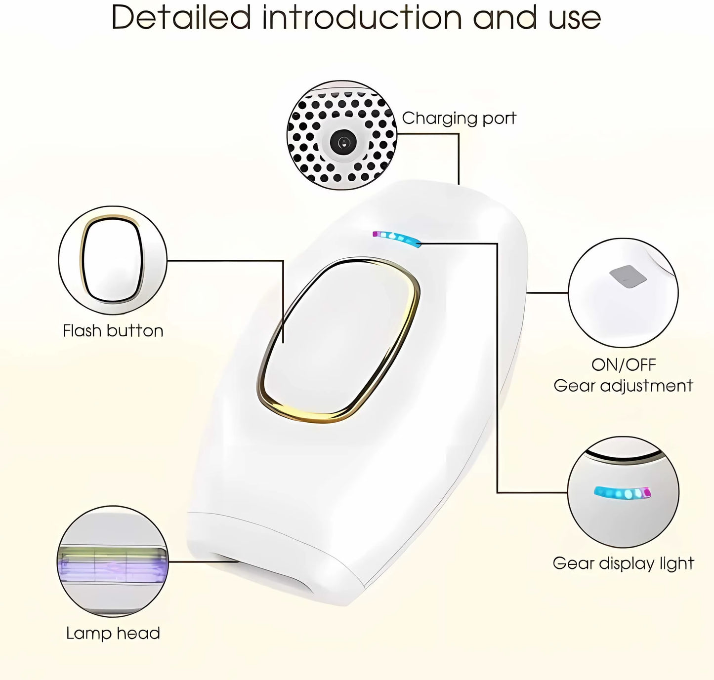 IPL Hair Removal Device